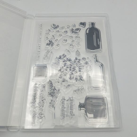 Stampin Up Stamp Set BOTTLED HAPPINESS 158684 Stamping Cardmaking DIY Papercraft - Picture 3 of 3